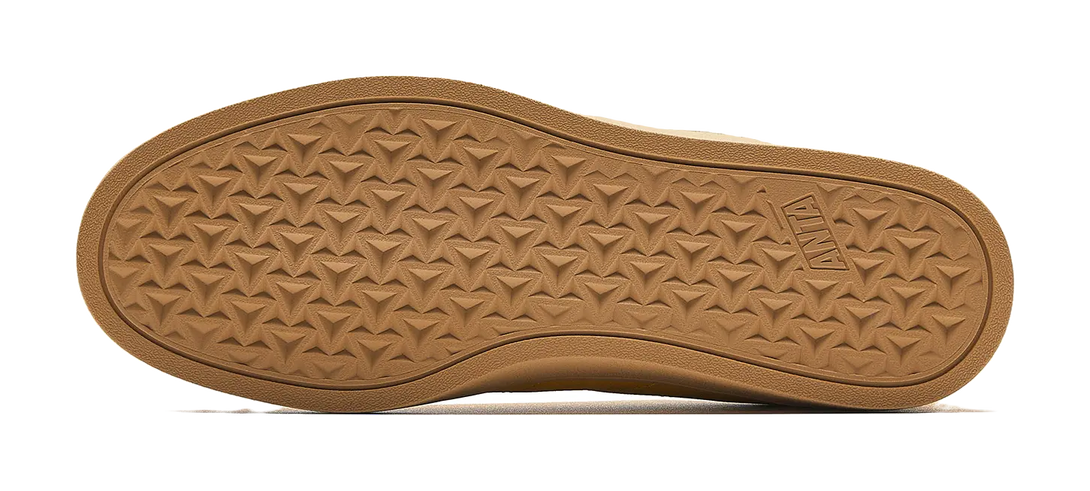 Anta Skateboard Shoes Women's Sparrow Yellow/Ivory White 