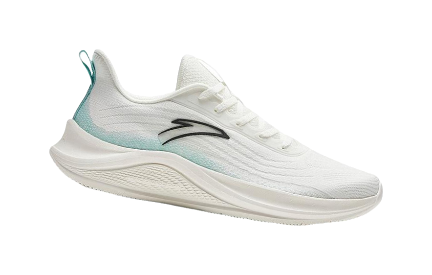 Anta Slip Resistant Abrasion Resistant Low top Running Shoes Men's White Green 