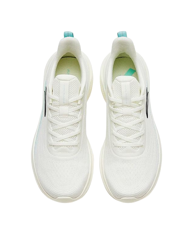 Anta Slip Resistant Abrasion Resistant Low top Running Shoes Men's White Green 