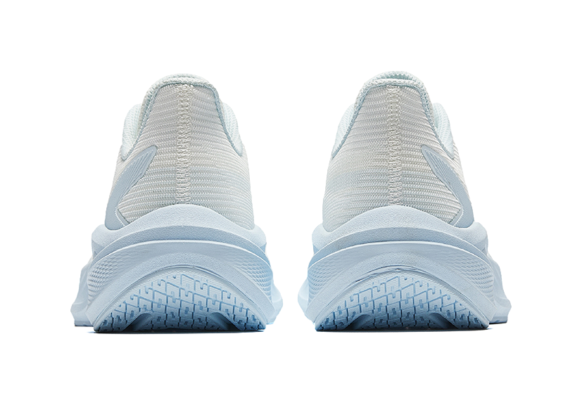 Anta Slip-Resistant Breathable Lightweight Height Increasing Low-Top Casual Running Shoes Women's White Blue 