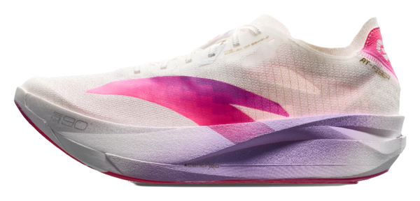 Anta Slip Resistant Low top Running Shoes Men's White Pink 