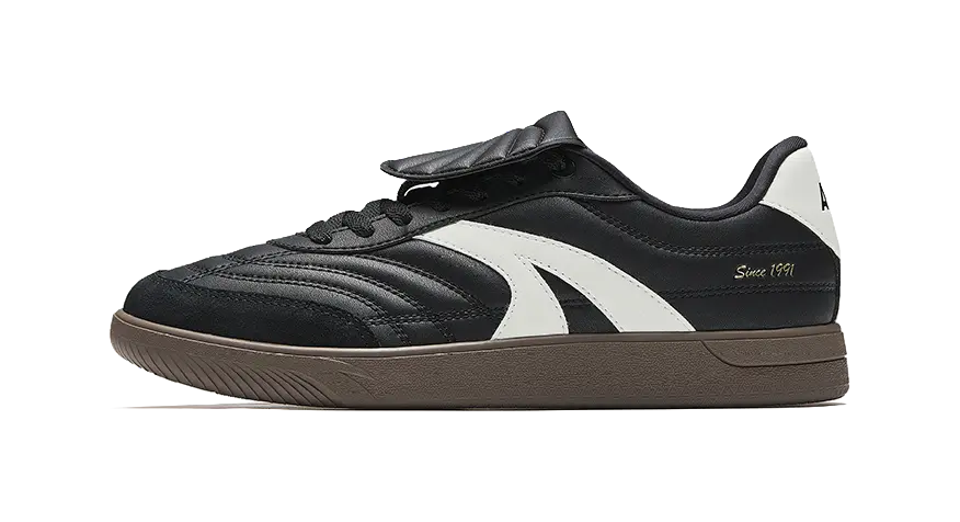 Anta Slip Resistant, Abrasion Resistant, Lightweight Low top Skateboard Shoes Men's Black 