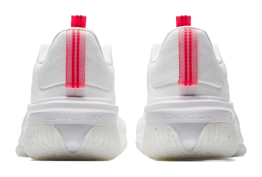 Anta Space 5 Shock Absorbers With Slip Resistant And Abrasion Resistant Properties Low Top Basketball Shoes Mens White 