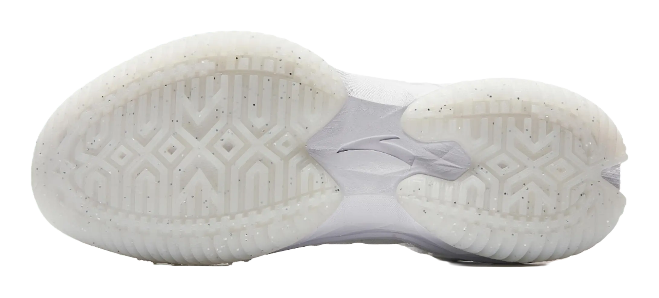 Anta Space 5 Shock Absorbers With Slip Resistant And Abrasion Resistant Properties Low Top Basketball Shoes Mens White 