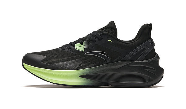 Anta Stinger 5 Shock Absorbers Slip Resistant Abrasion Resistant Low top Sprint Running Shoes Men's Black 