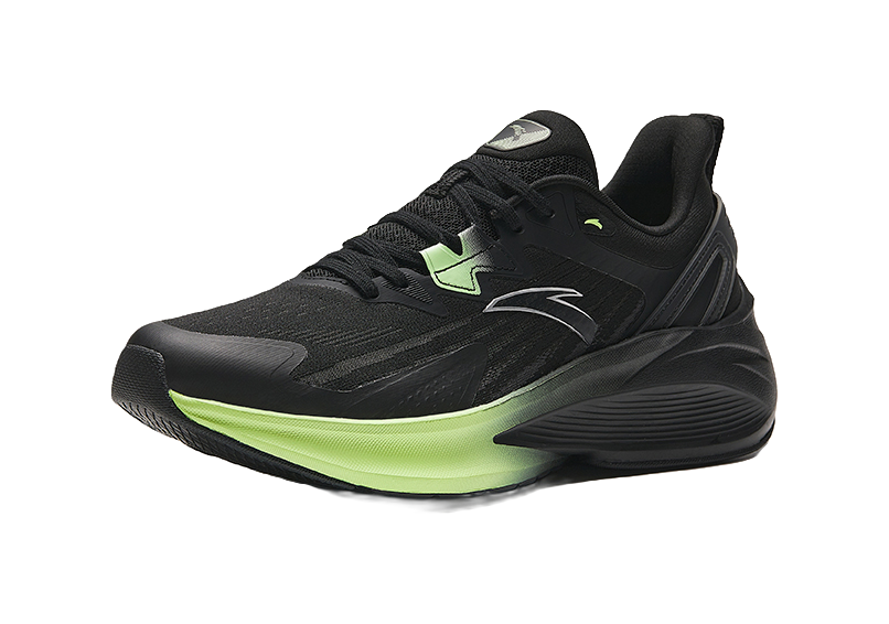 Anta Stinger 5 Shock Absorbers Slip Resistant Abrasion Resistant Low top Sprint Running Shoes Men's Black 