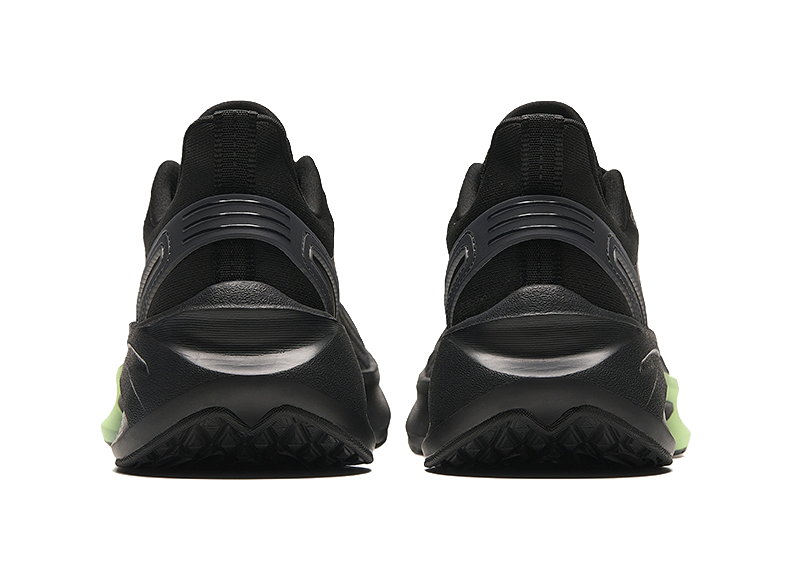 Anta Stinger 5 Shock Absorbers Slip Resistant Abrasion Resistant Low top Sprint Running Shoes Men's Black 