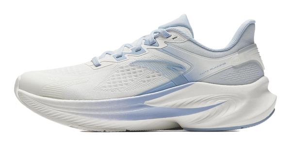 Anta Stinger 6 Cushioned Anti-Slip And Wear-Resistant Lightweight Low-Top Running Shoes Women's White Blue 