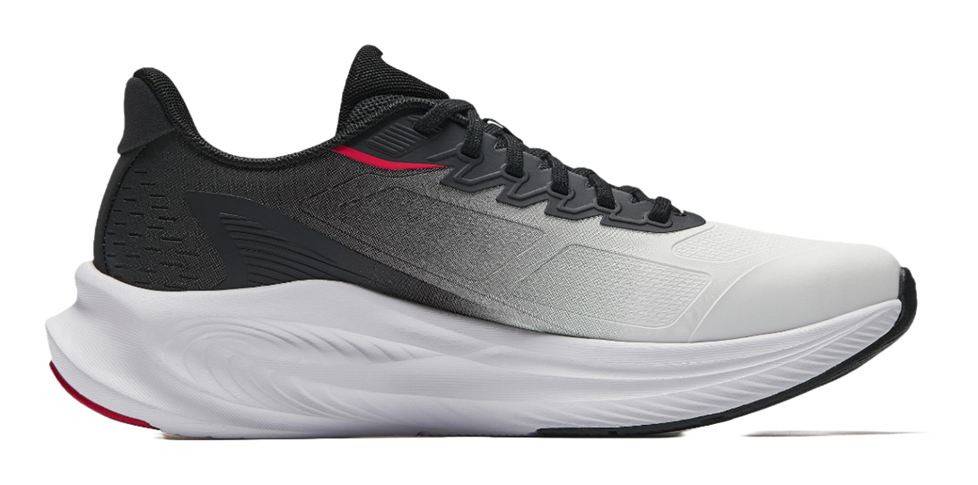 Anta Stinger 6 Cushioning, Wear Resistant Low top Casual Running Shoes Men's White Black 