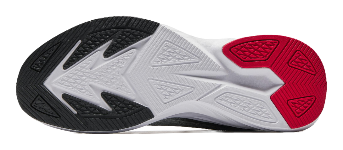 Anta Stinger 6 Cushioning, Wear Resistant Low top Casual Running Shoes Men's White Black 