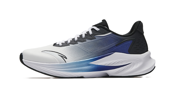 Anta Stinger 6 Cushioning, Wear Resistant Low top Casual Running Shoes Men's White Blue Black 