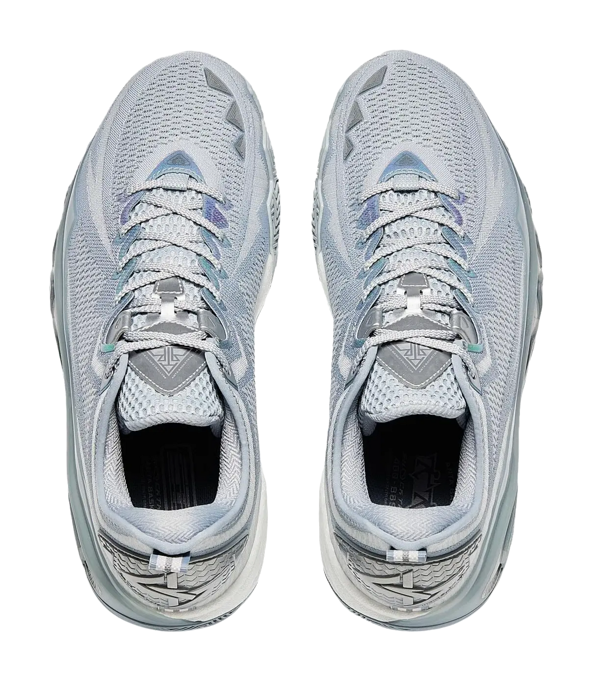 Anta Swagger 2 Cushioning, Abrasion Resistant, And Resilient Properties Low top Basketball Shoes Mens Gray Silver 