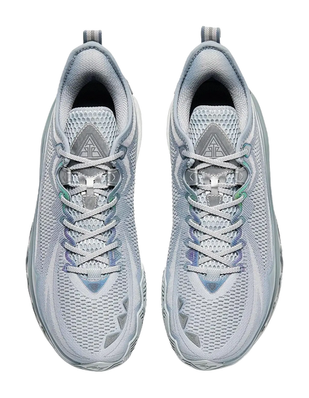 Anta Swagger 2 Cushioning, Abrasion Resistant, And Resilient Properties Low top Basketball Shoes Mens Gray Silver 