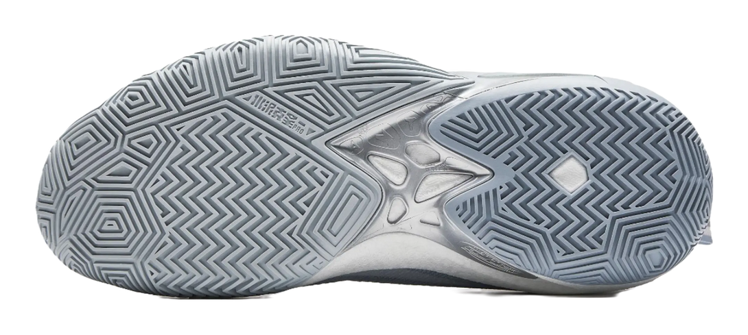 Anta Swagger 2 Cushioning, Abrasion Resistant, And Resilient Properties Low top Basketball Shoes Mens Gray Silver 