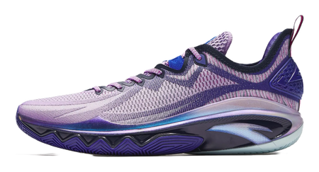 Anta Swagger 2 Cushioning, Abrasion Resistant, And Resilient Properties Low top Basketball Shoes Mens Purple Blue 