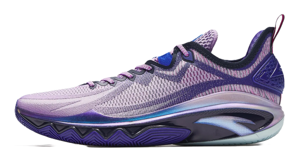 Anta Swagger 2 Cushioning, Abrasion Resistant, And Resilient Properties Low top Basketball Shoes Mens Purple Blue 