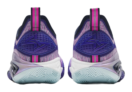 Anta Swagger 2 Cushioning, Abrasion Resistant, And Resilient Properties Low top Basketball Shoes Mens Purple Blue 