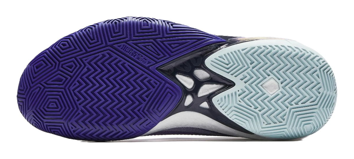 Anta Swagger 2 Cushioning, Abrasion Resistant, And Resilient Properties Low top Basketball Shoes Mens Purple Blue 
