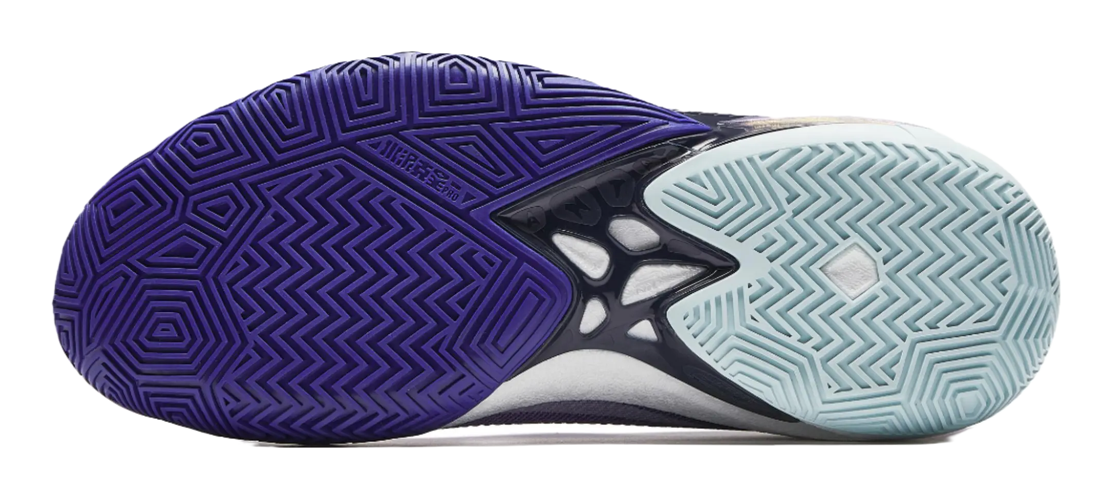 Anta Swagger 2 Cushioning, Abrasion Resistant, And Resilient Properties Low top Basketball Shoes Mens Purple Blue 