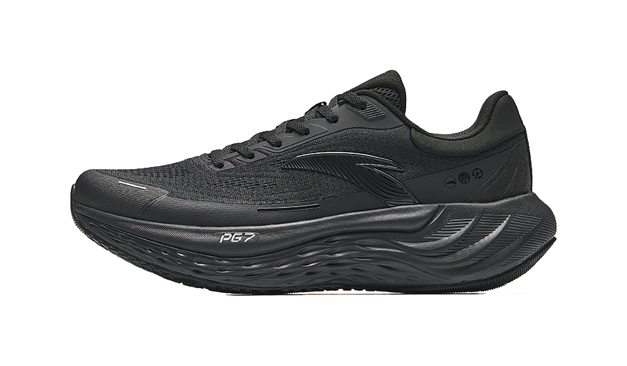 Anta Travel Step PG7 Low top Casual Running Shoes Men's Basic Black 