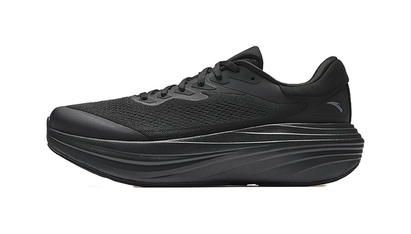 Anta Travel Steps 2s Slip Resistant Abrasion Resistant Low top Casual Running Shoes Men's Black 