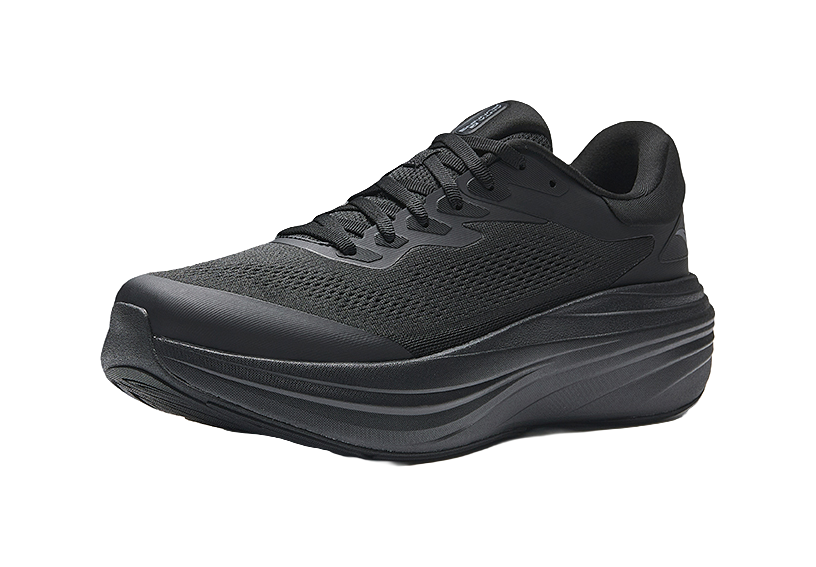 Anta Travel Steps 2s Slip Resistant Abrasion Resistant Low top Casual Running Shoes Men's Black 