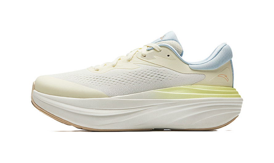 Anta Travel Steps 2s Slip Resistant Abrasion Resistant Low top Casual Running Shoes Women's White 