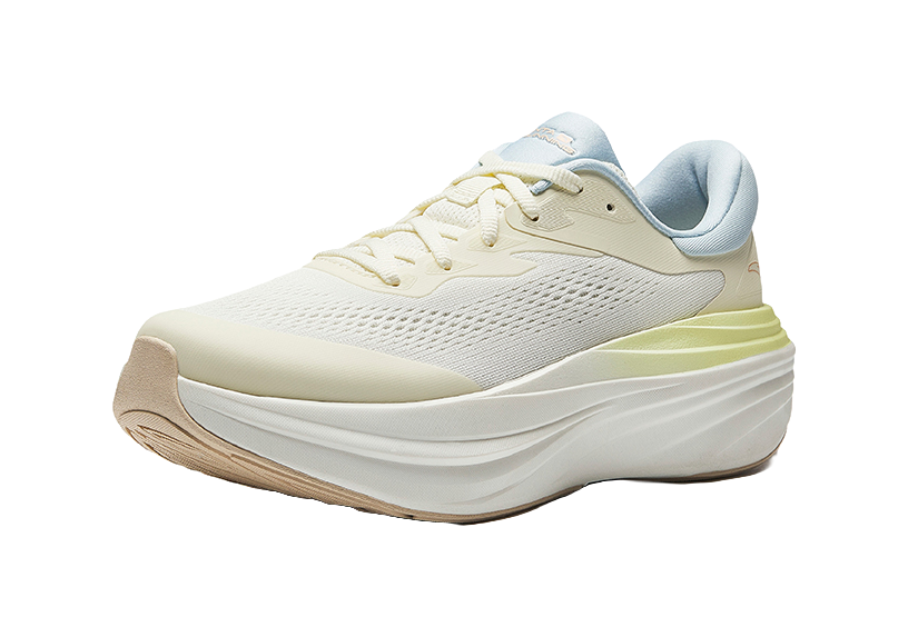 Anta Travel Steps 2s Slip Resistant Abrasion Resistant Low top Casual Running Shoes Women's White 