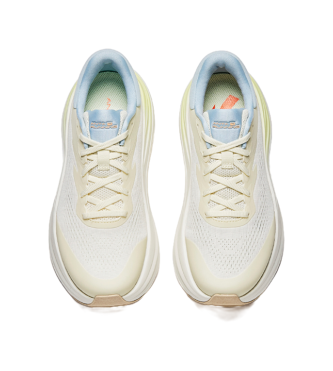 Anta Travel Steps 2s Slip Resistant Abrasion Resistant Low top Casual Running Shoes Women's White 