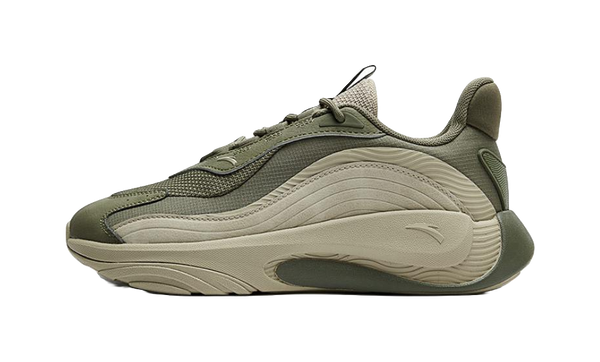 Anta Trendy Worship 4.0 Cushioning, Wear Resistant Low top Casual Shoes Men's Forest Green, Green 