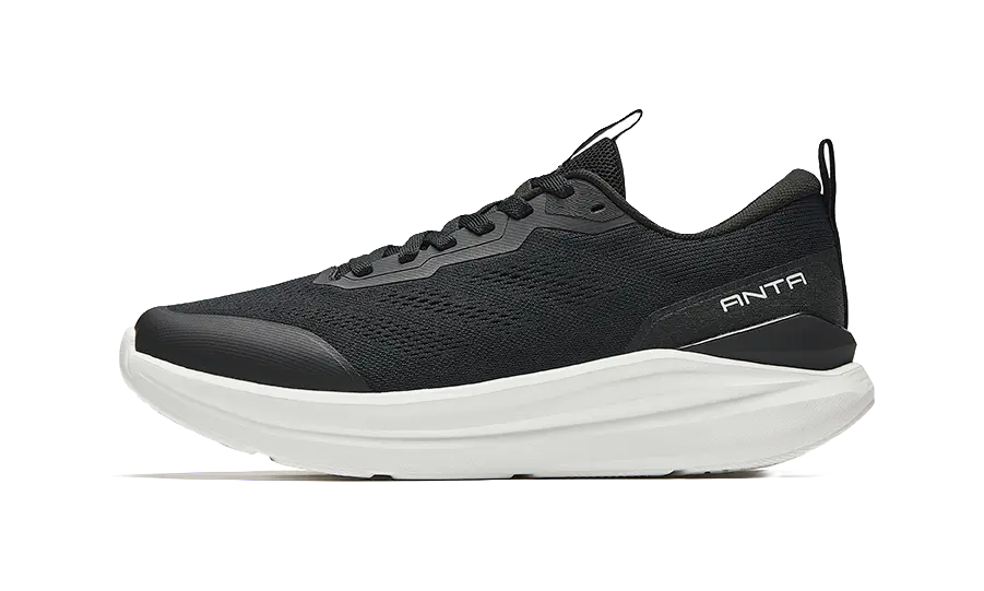 Anta Variety Training Collection Anti Slip Wear Resistant Low Top Training Shoes Mens Black  vjsneaker.com