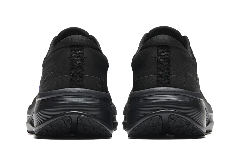 Anta Variety Training Collection Cushioning And Abrasion Resistant Coverage Low Top Training Shoes Mens Black 