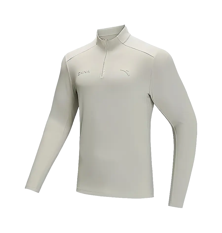 Anta Variety Training Collection Fall Half Turtleneck Zipper Knitwear Inner Mens  vjsneaker.com