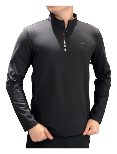 Anta Variety Training Collection Knitwear Mens Basic Black  vjsneaker.com