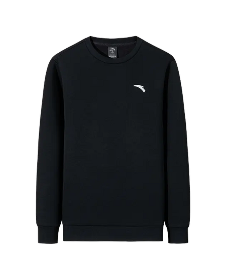 Anta Variety Training Collection Sweatshirt Mens Basic Black  vjsneaker.com