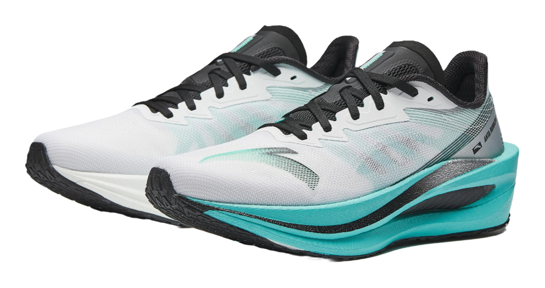 Anta Wind 2 Slip Resistant, Abrasion Resistant, Breathable Low Top Casual Training Running Shoes Men's Storm Teal 