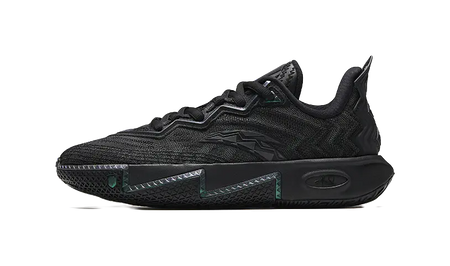 Antakids Abrasion Resistant Low Top Childrens Basketball Shoes Black Teenagers  vjsneaker.com