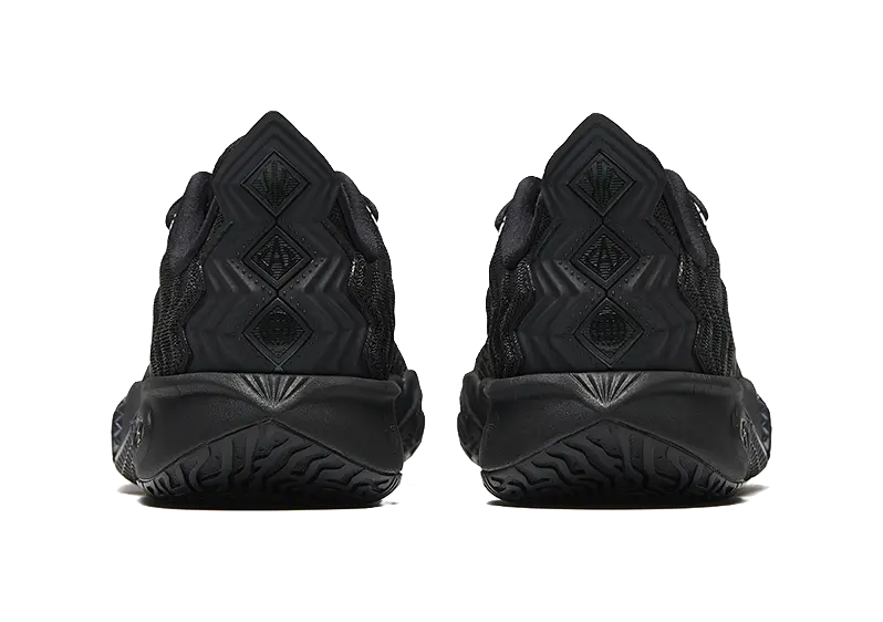 Antakids Abrasion Resistant Low Top Childrens Basketball Shoes Black Teenagers  vjsneaker.com