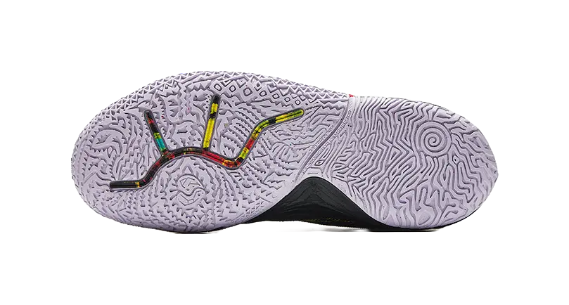 Antakids Anti Slip Wear Resistant Low Top Childrens Basketball Shoes Neon Aqua/Basic Black/Fantasy Blue Teenagers  vjsneaker.com