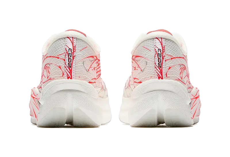 Antakids Anti-Slip Wear-Resistant Low-Top Kids Running Shoes White Red Silver Teenagers  vjsneaker.com