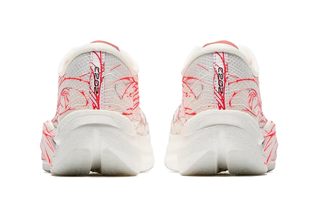 Antakids Anti-Slip Wear-Resistant Low-Top Kids Running Shoes White Red Silver Teenagers  vjsneaker.com