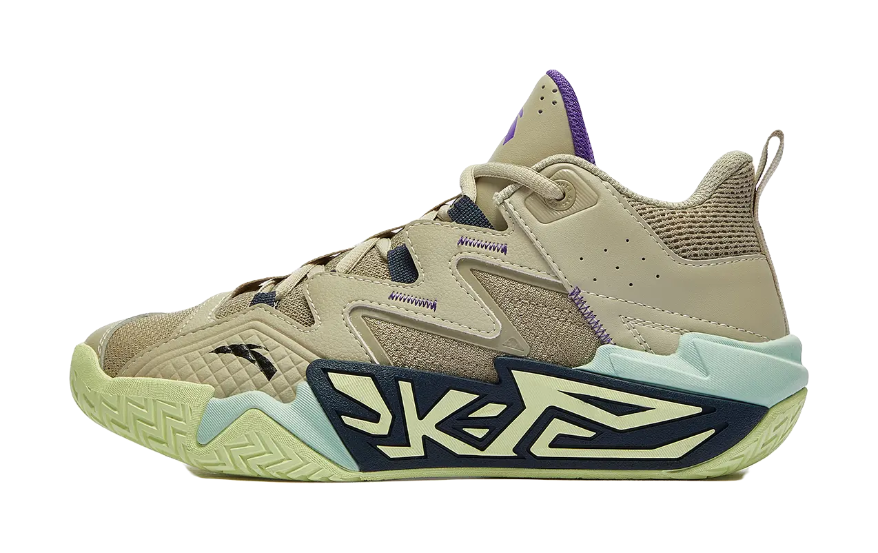 Antakids Cement Kryptonite Cushioning, Wear Resistant Low top Childrens Basketball Shoes Kids  vjsneaker.com