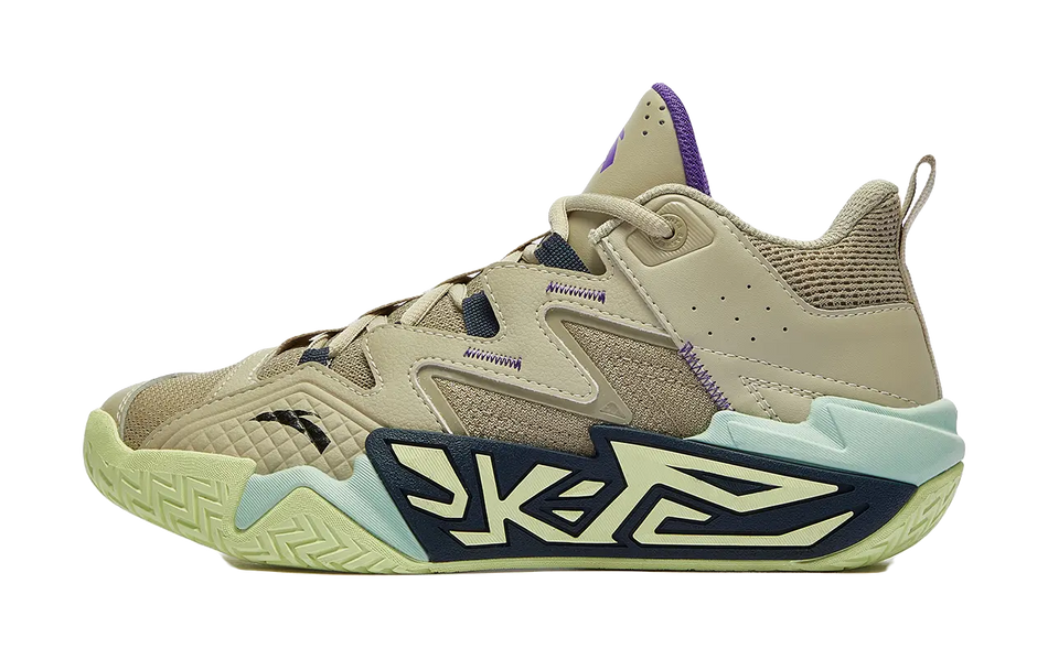 Antakids Cement Kryptonite Cushioning, Wear Resistant Low top Childrens Basketball Shoes Kids  vjsneaker.com