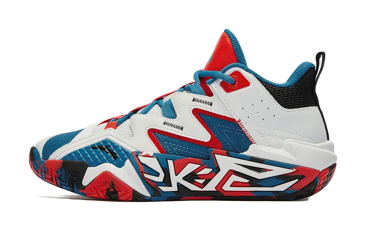 Antakids Cement Kryptonite Cushioning, Wear Resistant Low top Childrens Basketball Shoes Kids  vjsneaker.com