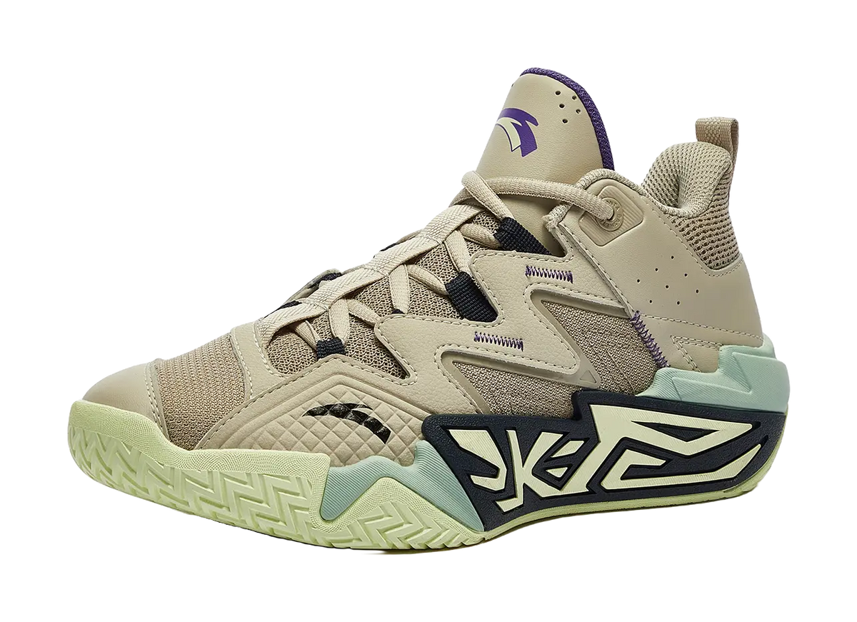 Antakids Cement Kryptonite Cushioning, Wear Resistant Low top Childrens Basketball Shoes Kids  vjsneaker.com