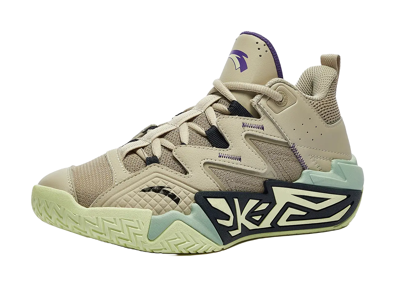 Antakids Cement Kryptonite Cushioning, Wear Resistant Low top Childrens Basketball Shoes Kids  vjsneaker.com