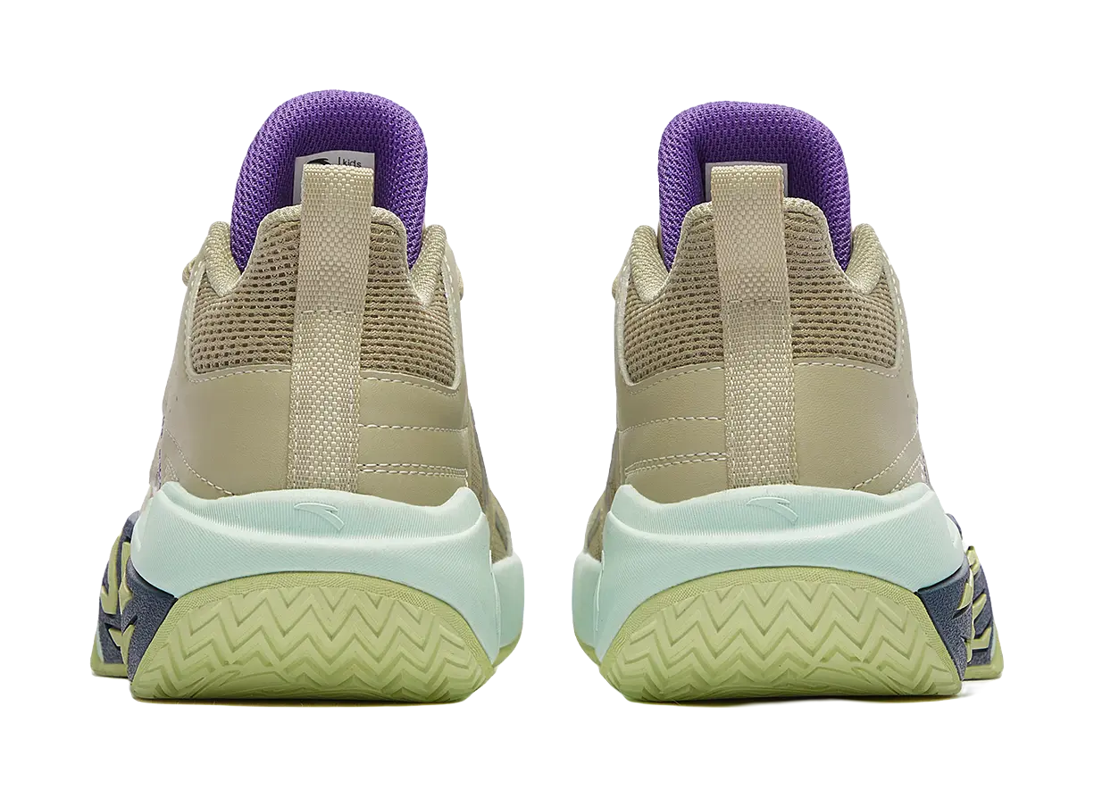 Antakids Cement Kryptonite Cushioning, Wear Resistant Low top Childrens Basketball Shoes Kids  vjsneaker.com