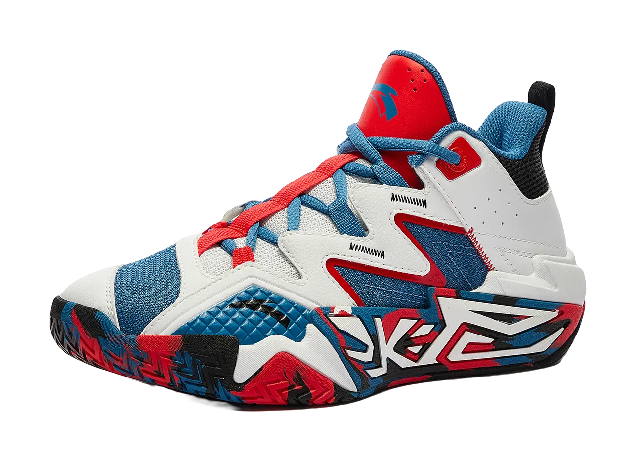 Antakids Cement Kryptonite Cushioning, Wear Resistant Low top Childrens Basketball Shoes Kids  vjsneaker.com