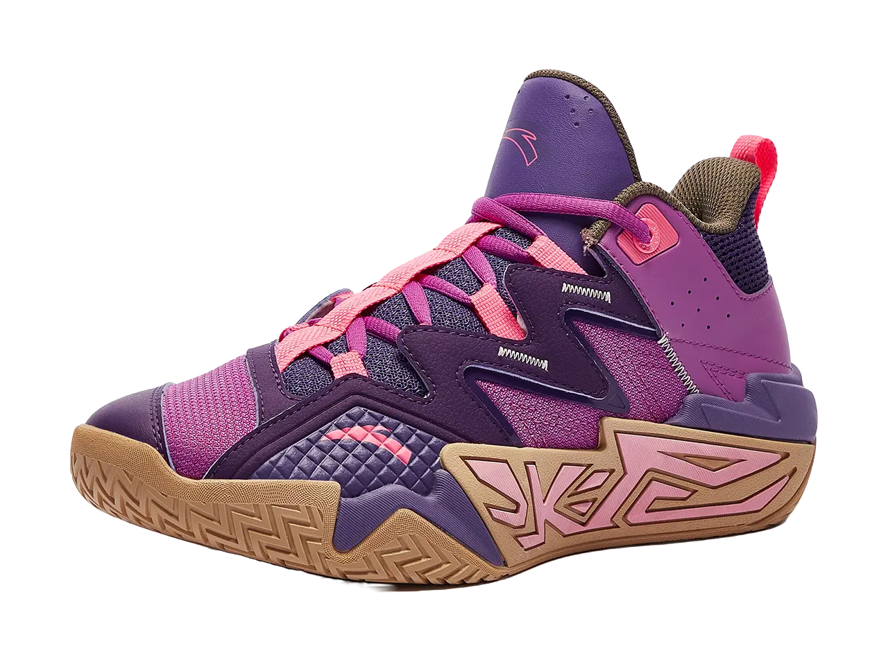 Antakids Cement Kryptonite Cushioning, Wear Resistant Low top Childrens Basketball Shoes Kids  vjsneaker.com