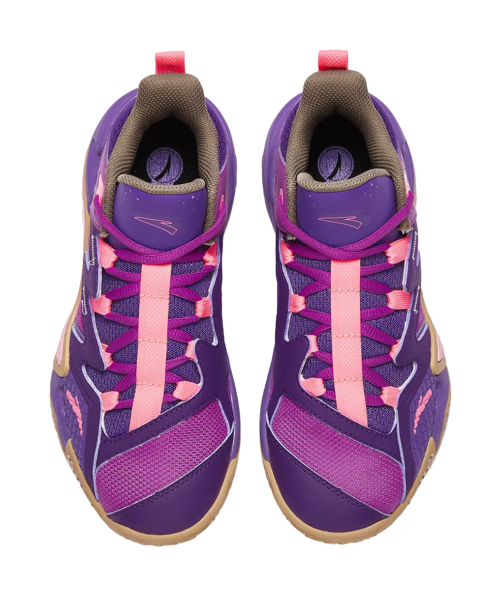 Antakids Cement Kryptonite Cushioning, Wear Resistant Low top Childrens Basketball Shoes Kids  vjsneaker.com